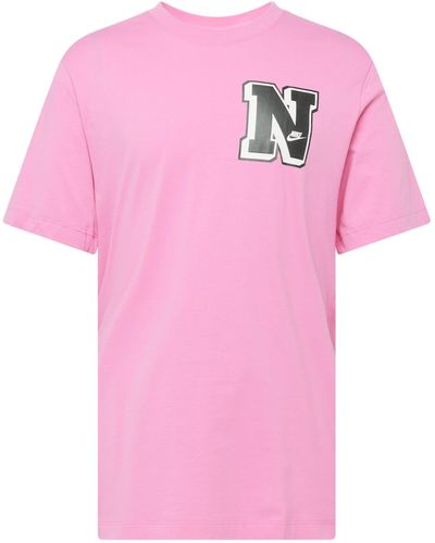 Nike T-shirt 'club' - Pink