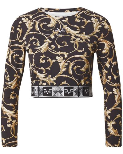 19V69 Italia by Versace Shirt 'amilie' - Schwarz