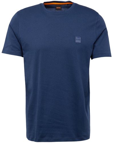 BOSS T-shirt 'tales' - Blau