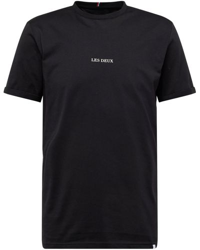 Les Deux T-shirt 'lens' - Schwarz