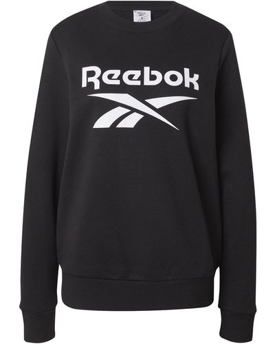 Reebok Sportsweatshirt - Schwarz