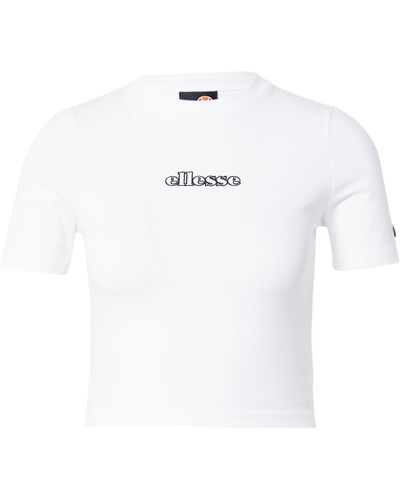 Ellesse T-shirt 'sierran' - Weiß