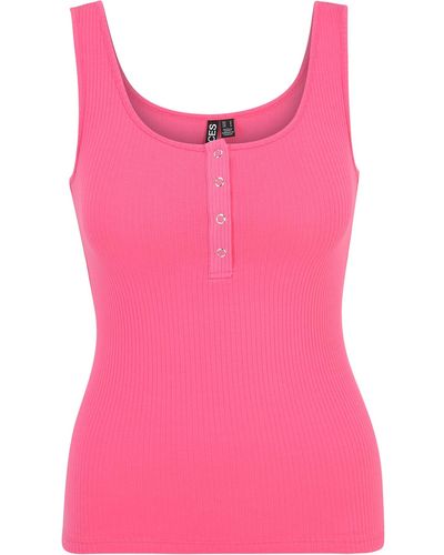 Pieces Top 'kitte' - Pink