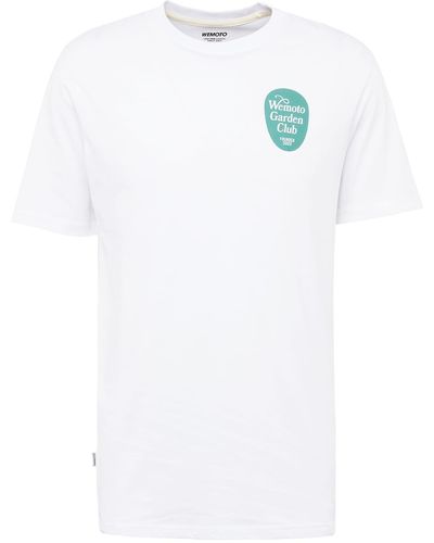 Wemoto T-shirt 'garden club' - Weiß