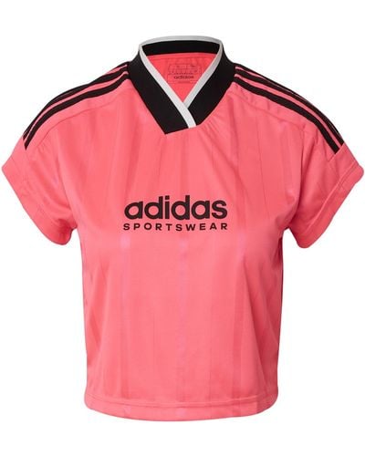 adidas Sportshirt 'tiro q2' - Pink