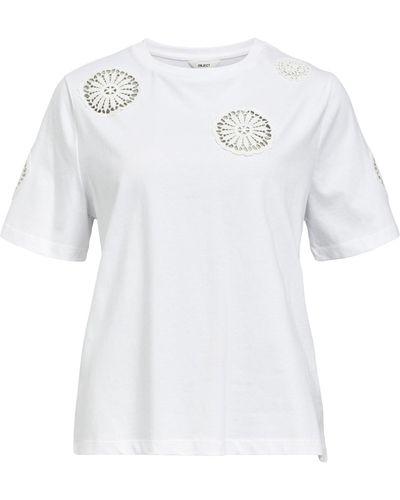 Object T-shirt 'hailey' - Weiß