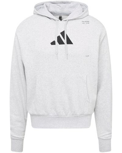 adidas Originals Sportsweatshirt 'all-gym category pump cover' - Weiß