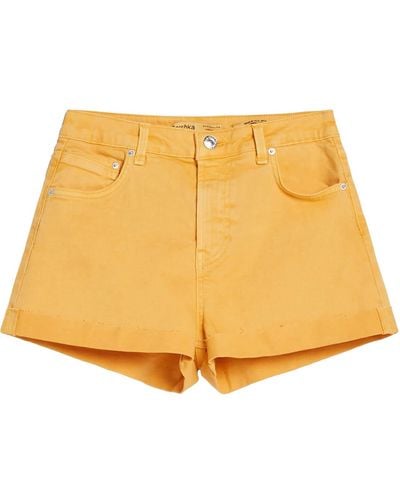 Bershka Shorts - Gelb