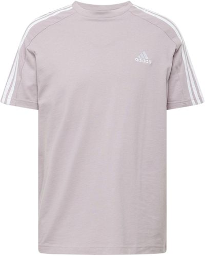 adidas Sportshirt 'essentials 3-stripes' - Pink