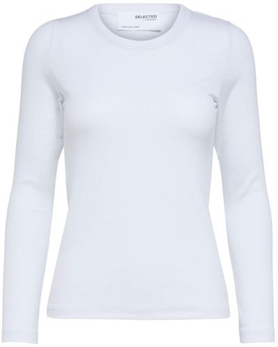 SELECTED Shirt 'dianna' - Weiß
