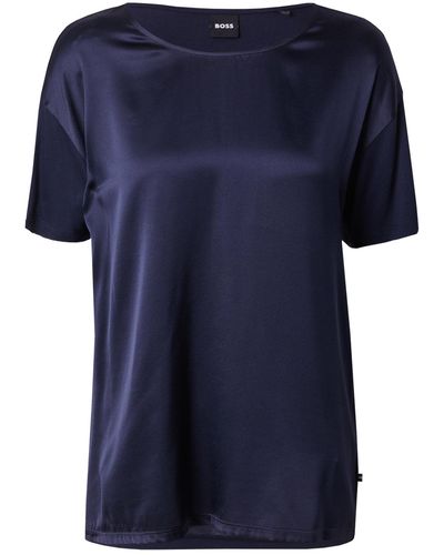 BOSS T-shirt 'esandy' - Blau
