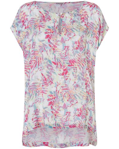 Timezone Bluse 'airy' - Pink