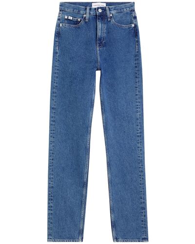 Calvin Klein Jeans 'authentic slim straight' - Blau