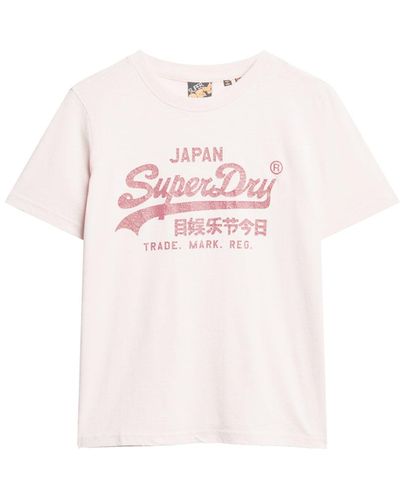 Superdry T-shit - Pink