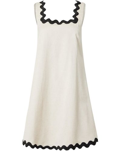 Object Kleid 'mussi' - Weiß