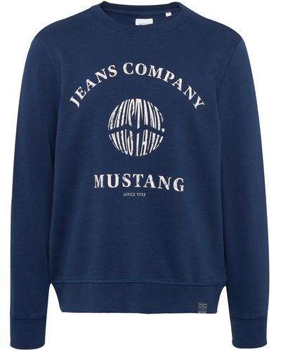 Mustang Sweatshirt 'clio' - Blau
