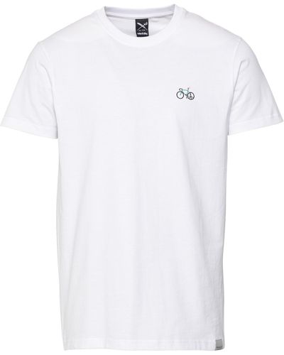 Iriedaily T-shirt 'peaceride' - Weiß