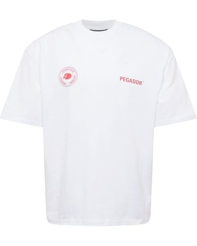 PEGADOR T-shirt 'gordan' - Weiß