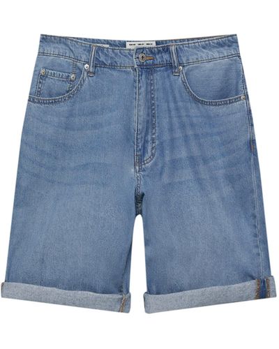 Pull&Bear Shorts - Blau