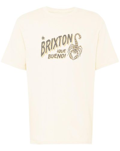 Brixton T-shirt 'vinton' - Weiß
