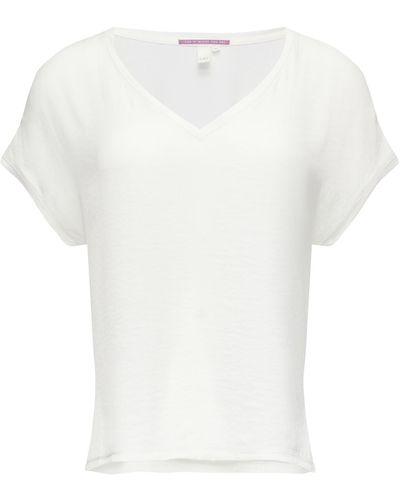QS T-shirt - Weiß