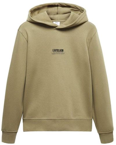 Mango Sweatshirt 'atelier' - Grün