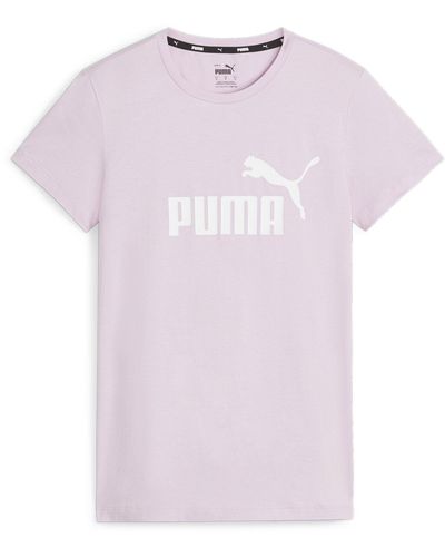 PUMA Funktionsshirt 'essentials' - Lila
