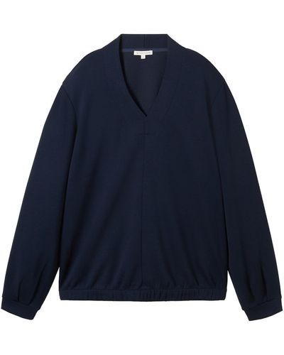 Tom Tailor Sweatshirt - Blau