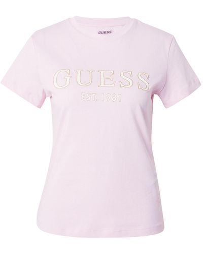 Guess T-shirt 'nyra' - Pink