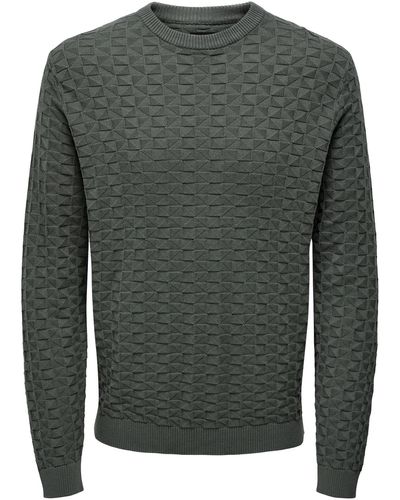 Only & Sons Pullover 'kalle' - Grün