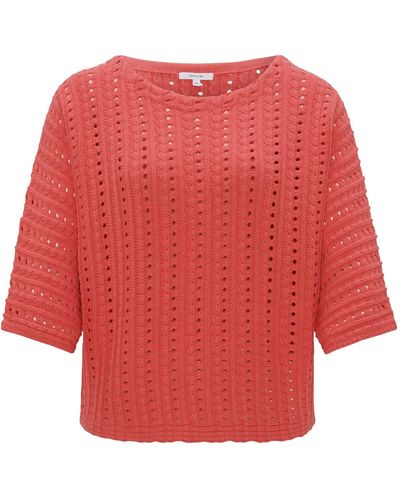 Opus Pullover 'parduli' - Rot