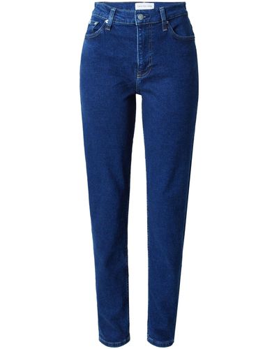 Calvin Klein Jeans 'mom jeans' - Blau