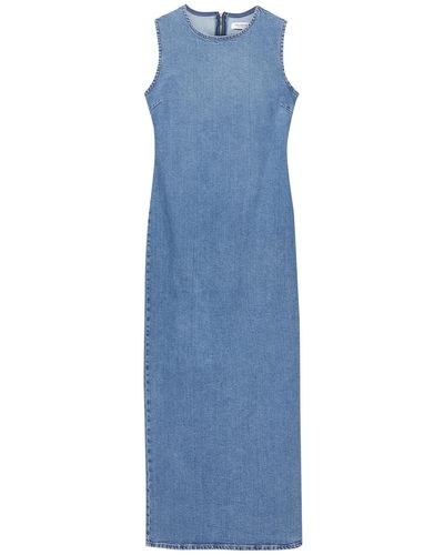 Pull&Bear Kleid - Blau