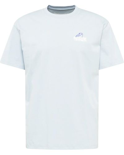 CLEPTOMANICX T-shirt 'krooked gulls' - Weiß