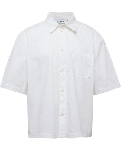 Weekday Hemd 'tom' - Weiß