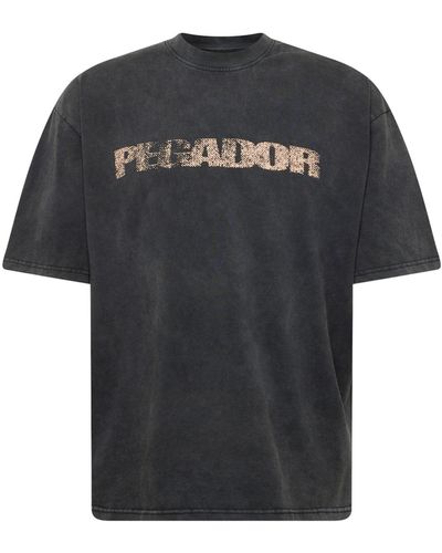 PEGADOR T-shirt 'filbert' - Schwarz