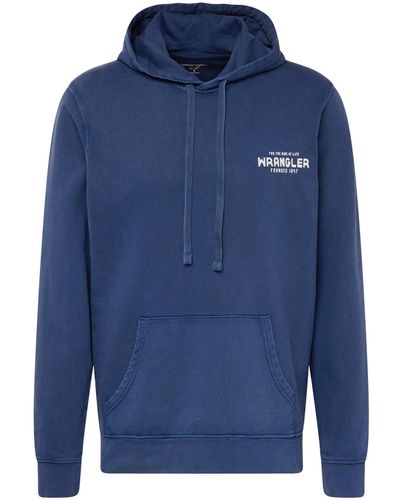 Wrangler Sweatshirt - Blau