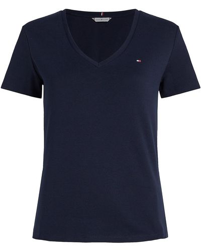 Polos 68% AT und | Rabatt | zu – Damen Tommy Lyst Bis Hilfiger Online-Schlussverkauf T-Shirt für