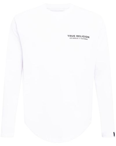 True Religion Shirt 'with true' - Weiß