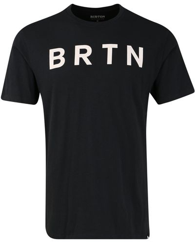 Burton Shirt 'men's brtn organic short sleeve t shirt' - Schwarz