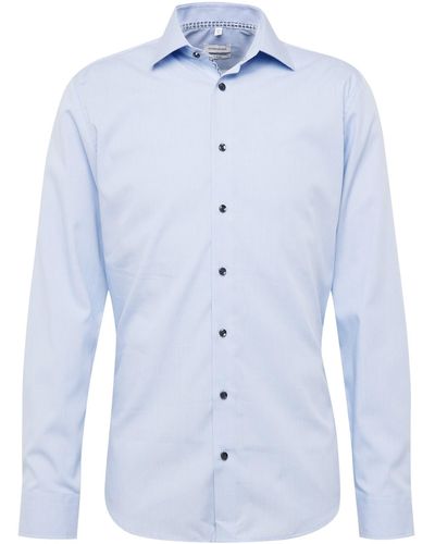 Seidensticker Hemd 'essential' - Blau