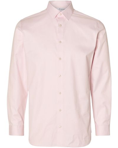 SELECTED Hemd 'ethan' - Pink