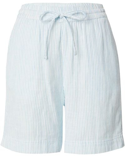 Knowledge Cotton Shorts 'posey' - Blau