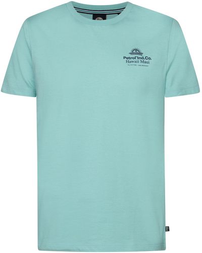 Petrol Industries T-shirt - Blau