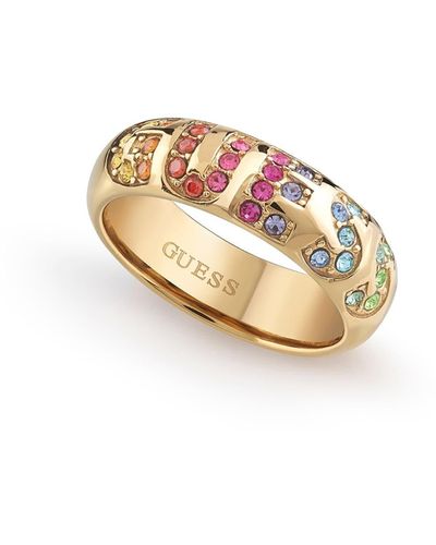 Guess Guess ring 'it's raining' - Weiß