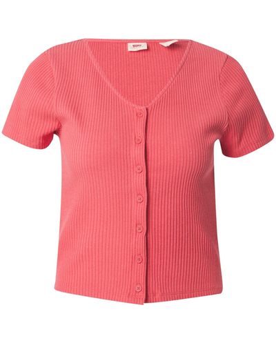 Levi's Shirt 'monica ss' - Pink