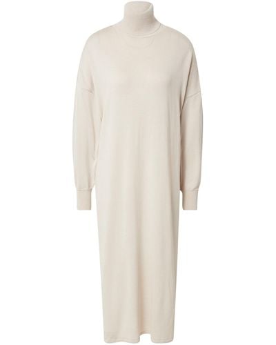 Karo Kauer Kleid - Weiß