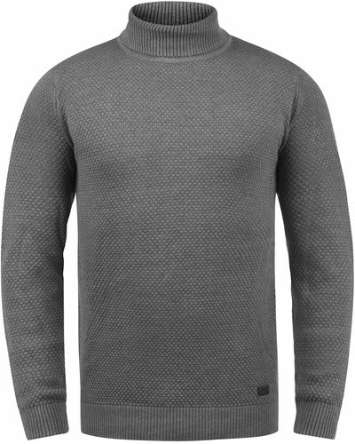 Solid Pullover 'karl' - Grau