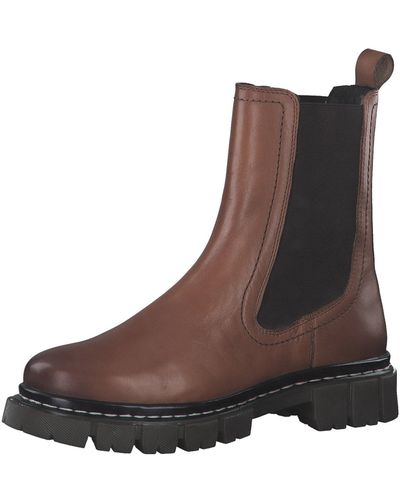 S.oliver Chelsea boots - Braun