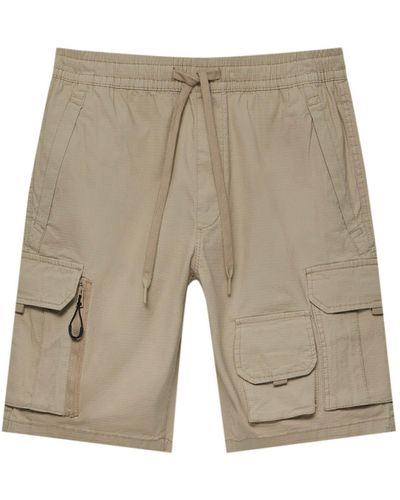 Pull&Bear Shorts - Natur